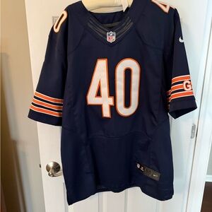 NFL Navy and Orange Number 40 Jersey